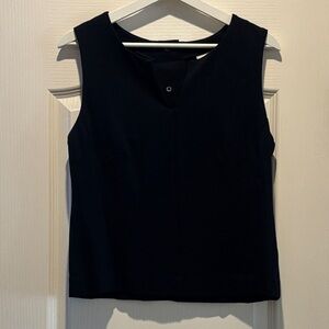CABI SMALL BLACK 3 BACK BUTTON SLEEVELESS TOP GREAT CONDITION BUNDLE2SAVE